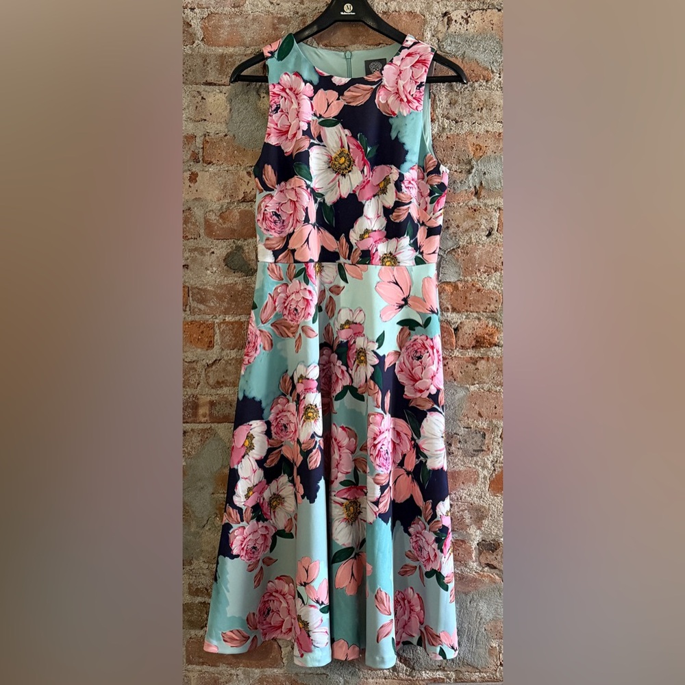 Vince Camuto Floral Sleeveless Dress